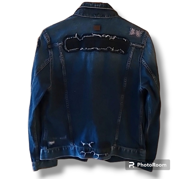 G- Star Raw Distressed Jean Jacket - Picture 4 of 13